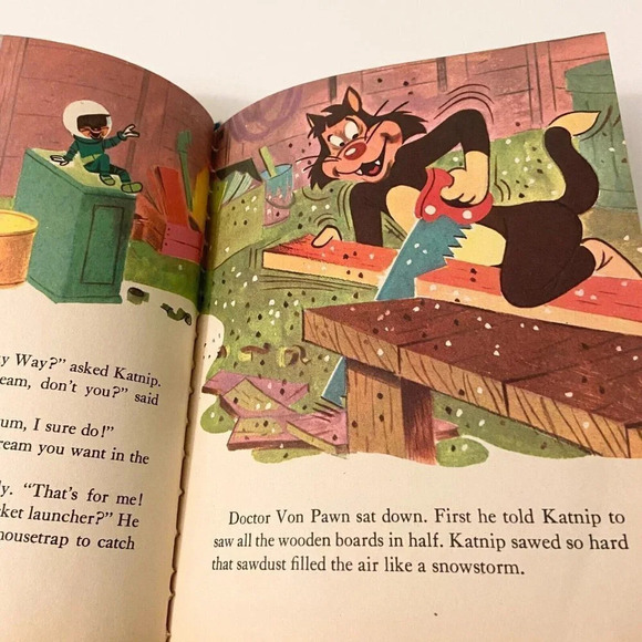 Vintage 1975 Herman and Katnip  Wonder Books Harvey Cartoon Studios - Picture 12 of 16